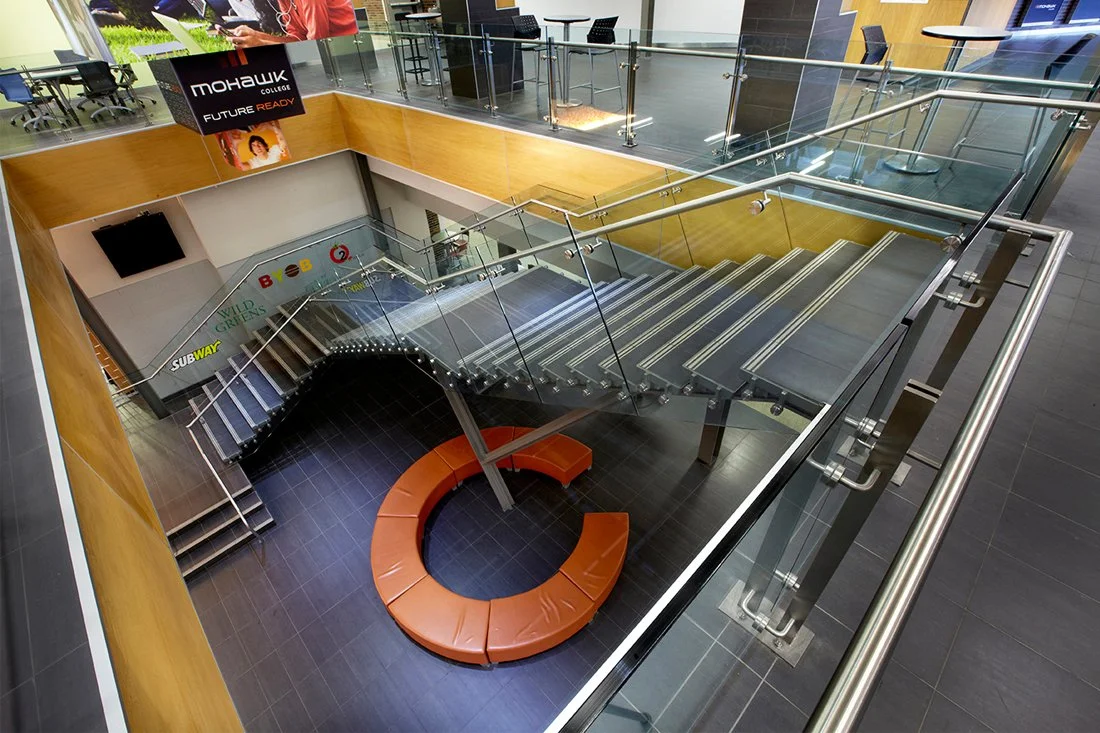 Mohawk College Interior - stairs