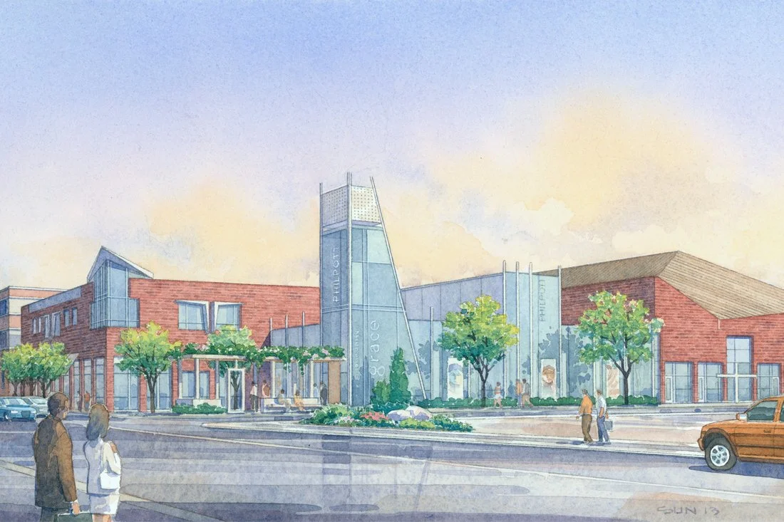 Philpott Memorial Church concept design
