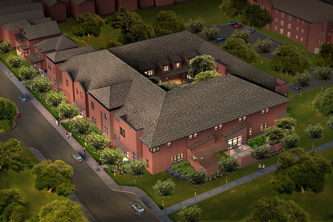 Good Shepherd building - rendering 2