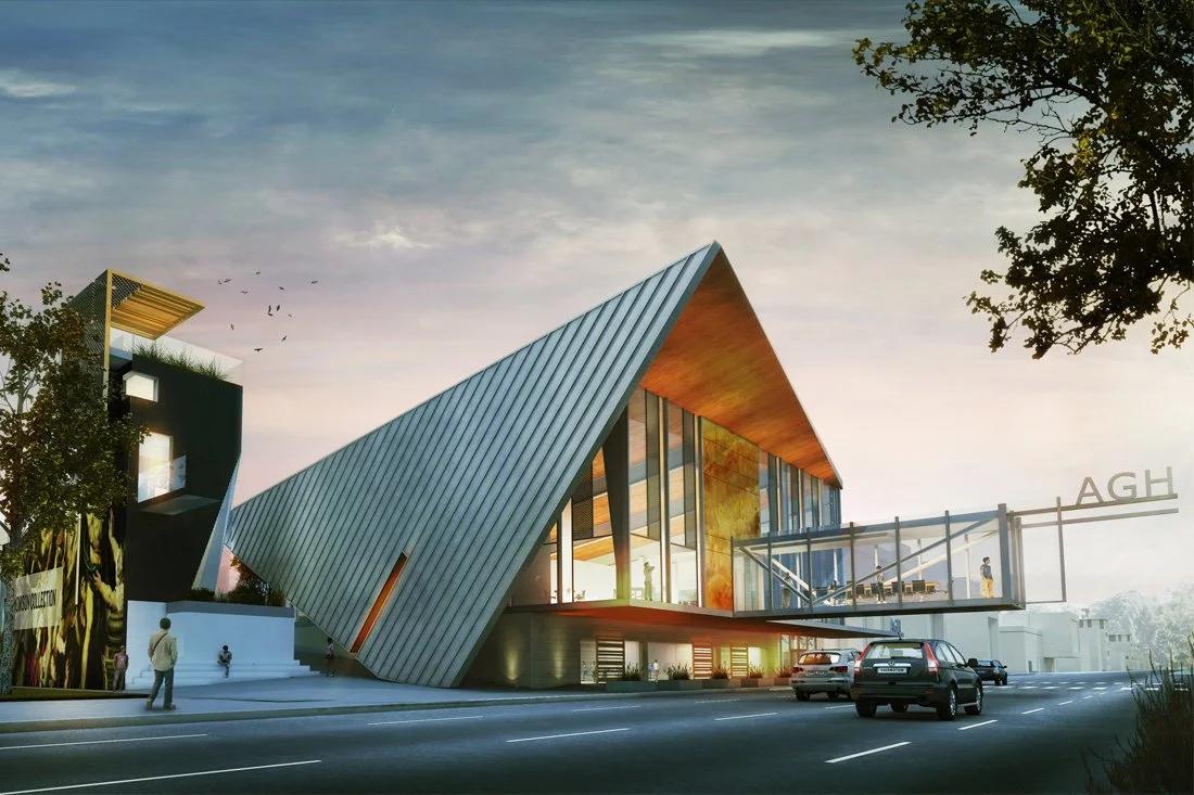 Art Gallery of Hamilton design concept