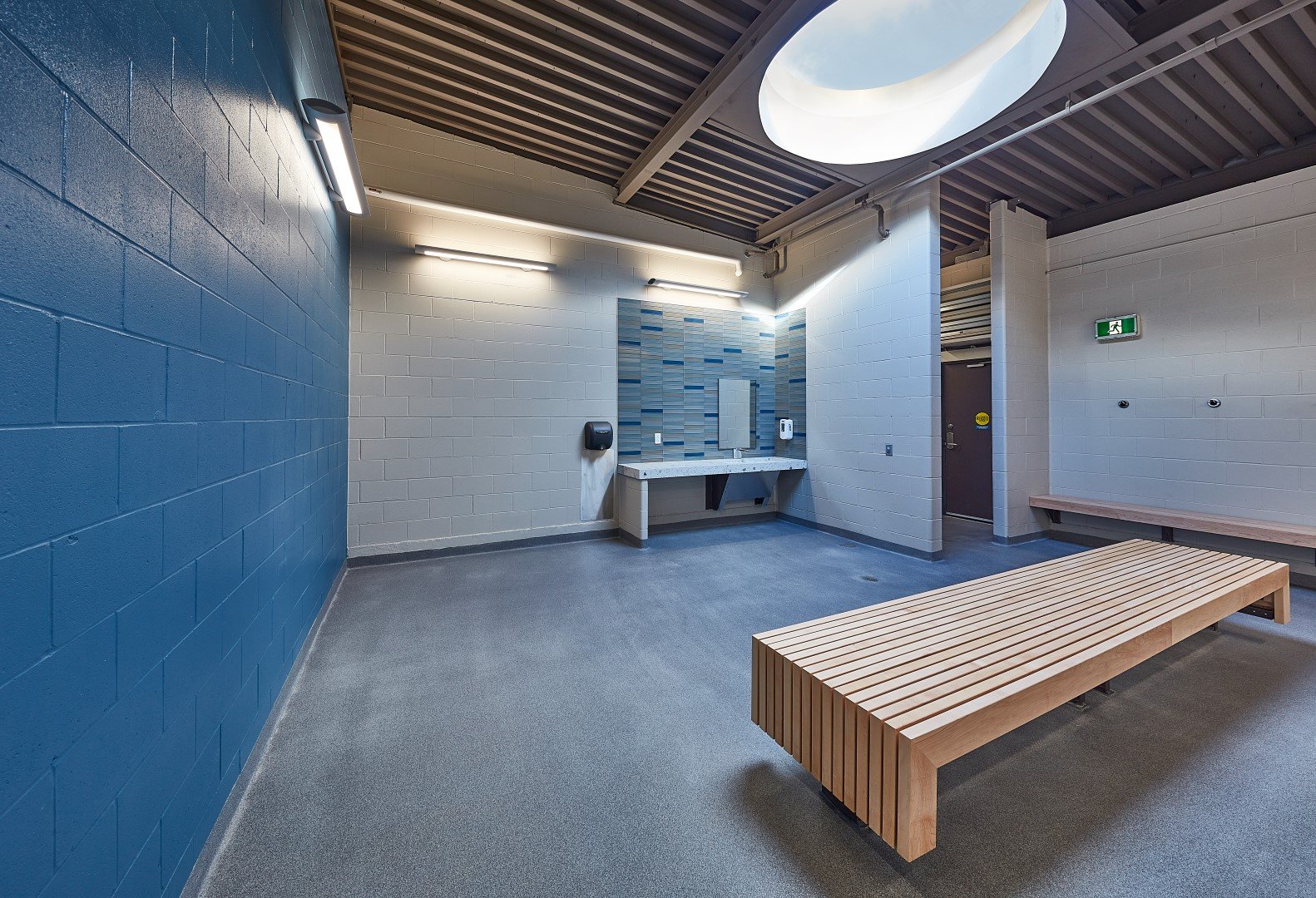 North Park Fieldhouse - interior