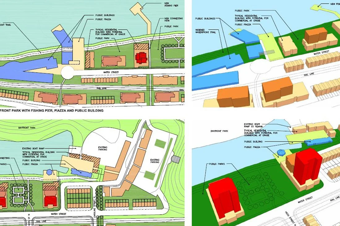 Waterfront concept neighbourhood