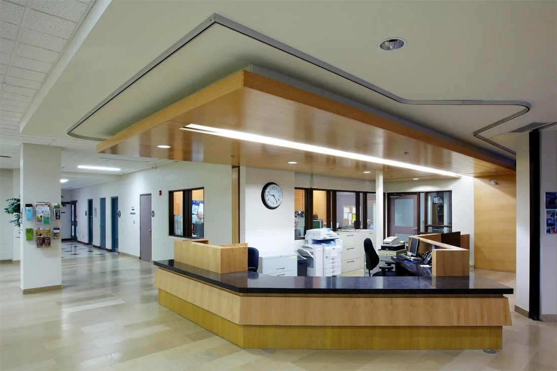 Morgan Firestone Arena - Reception area