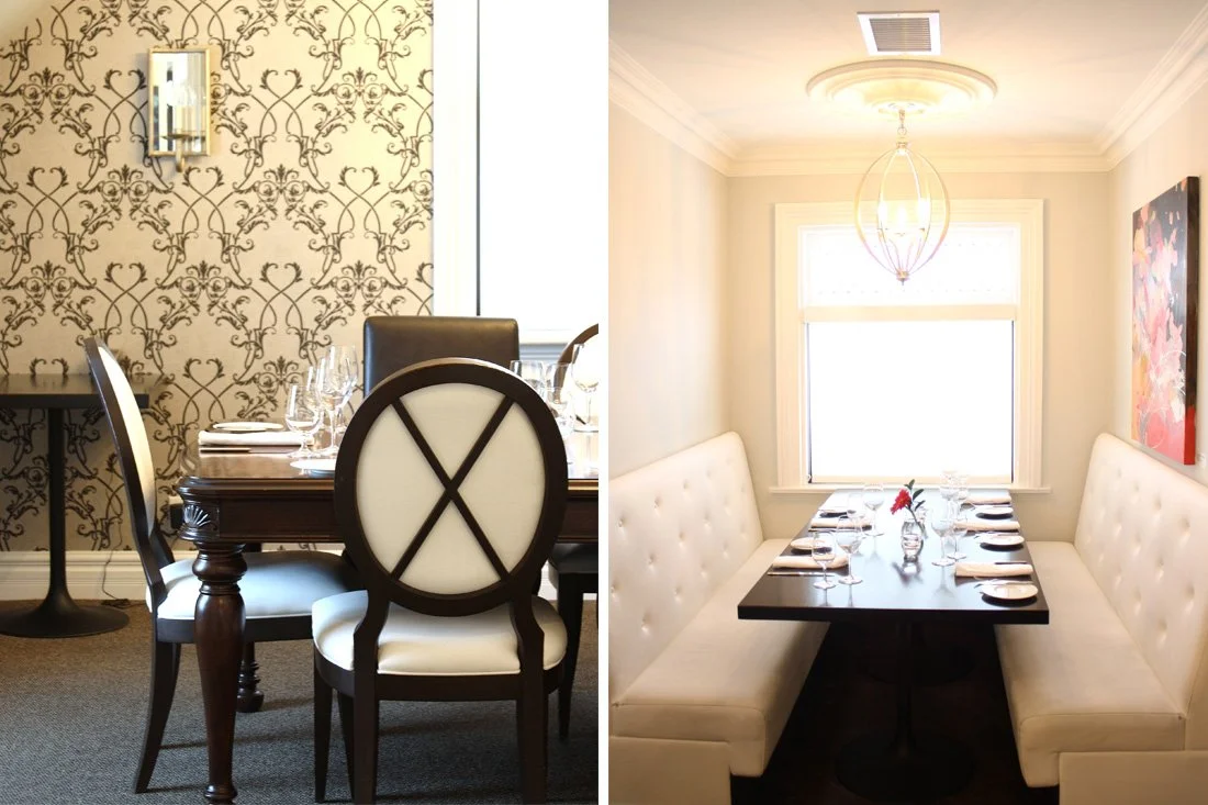 Quatrefoil Restaurant - booths and tables