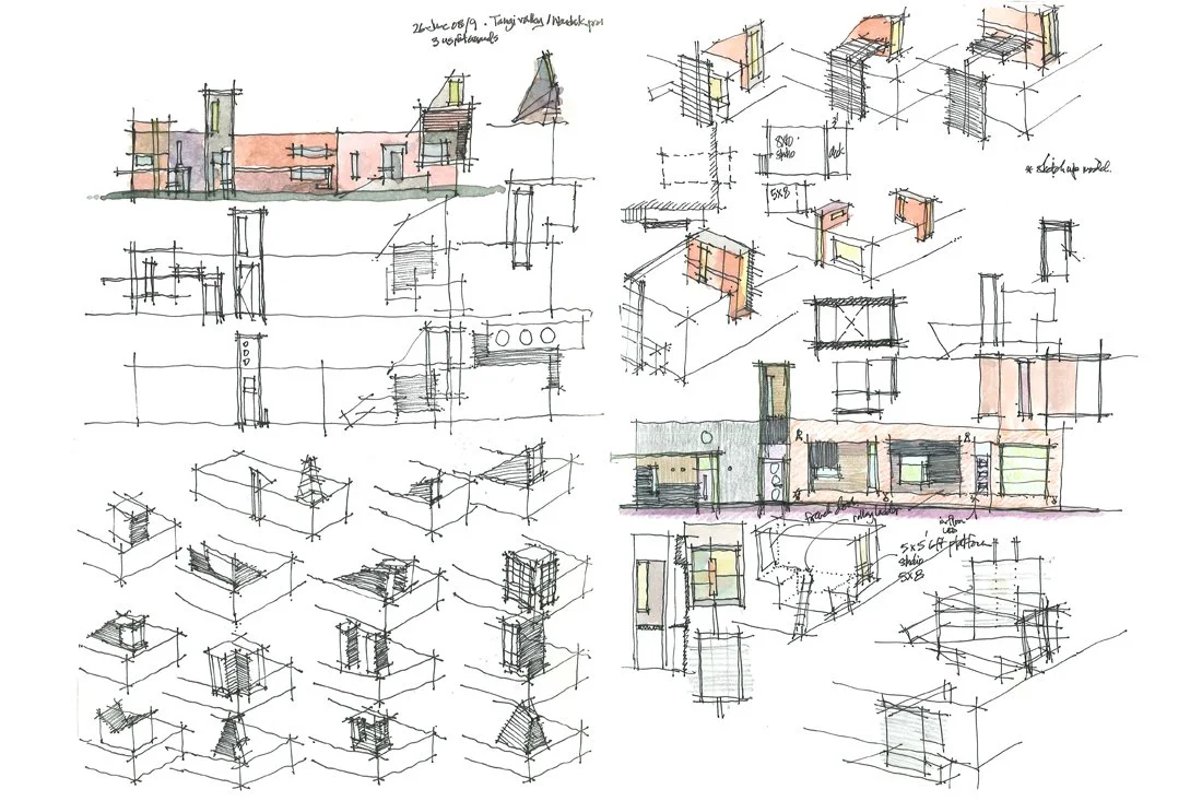 Sketches - Reservoir Dogs Townhouse Lofts