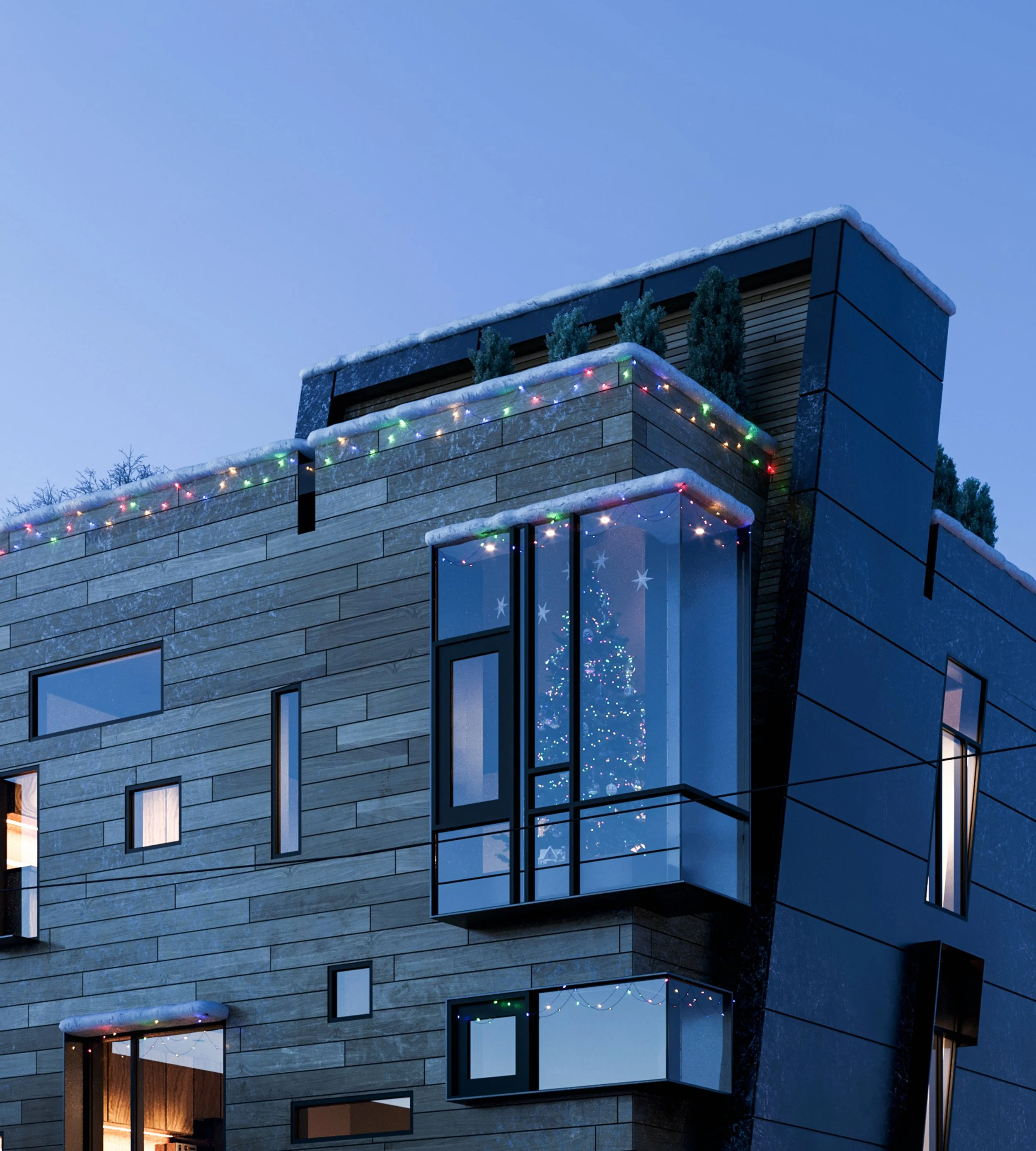Details of Crest Lofts 647 Barton St. E.