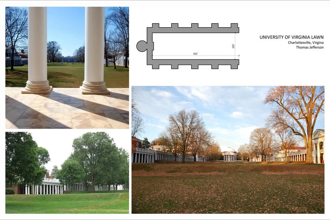 University of Virginia lawn