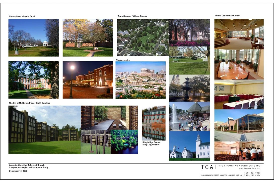 Garner Square Master Plan - collage
