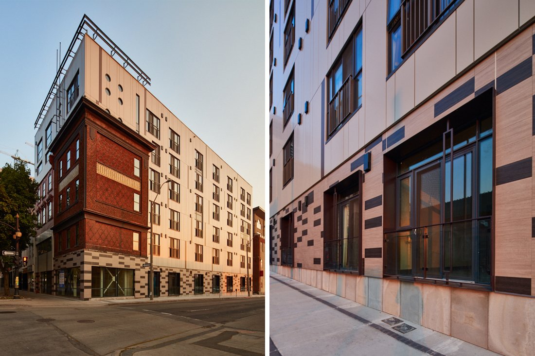 Exteriors Gore Park Condos-collage