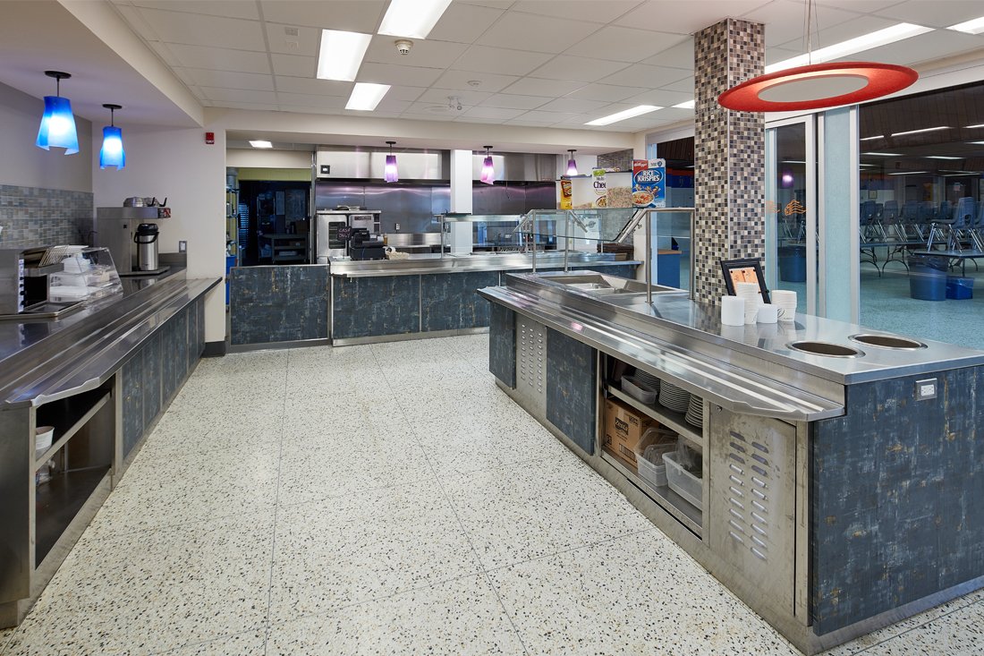 Sir Allan MacNab Secondary School - kitchen