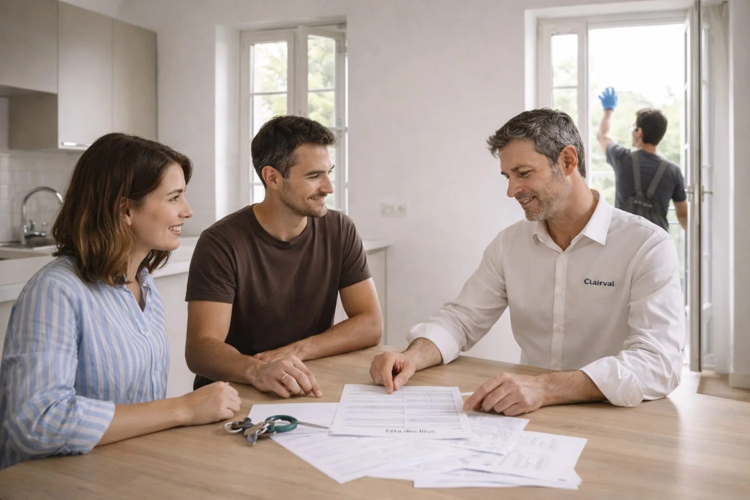 Préparation d'un logement entre deux locataires avec vérification et coordination pour l'accueil des prochains occupants