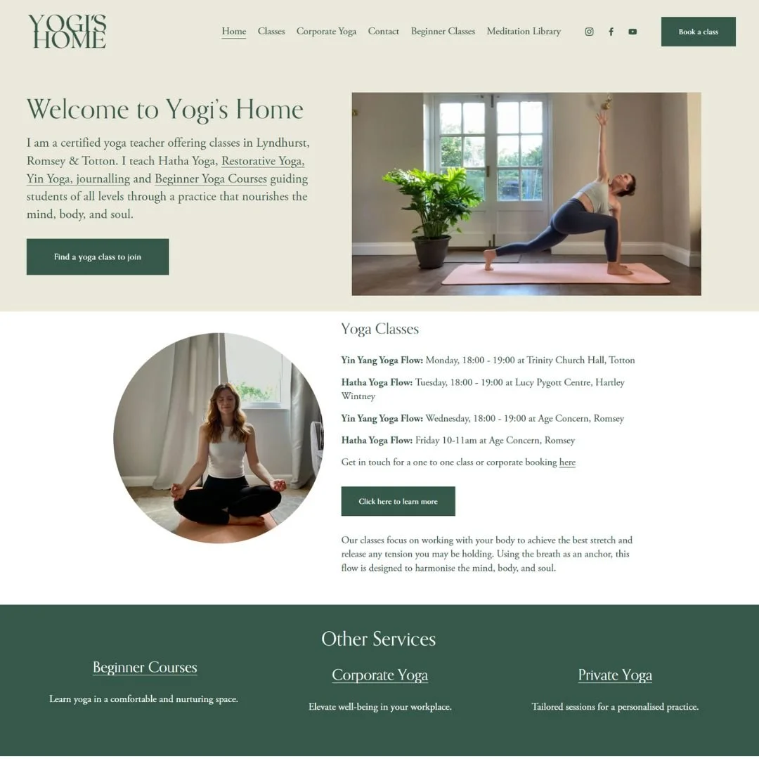 Website Design Example