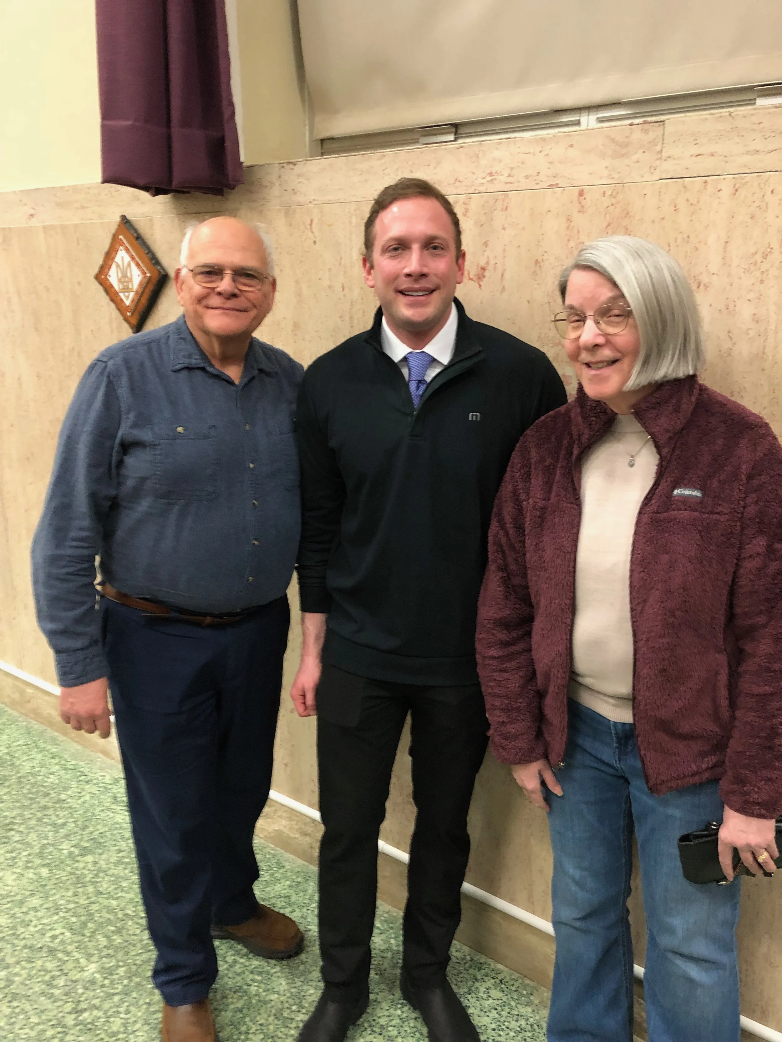 Doris Peters Endorses Congressman Max Miller. Pictured with her husband, Mike Peters