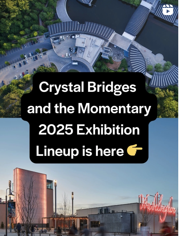 To maximize engagement and reach, I developed a creative approach to announcing our new exhibitions at Crystal Bridges and the Momentary. This Reel, a collaborative post between both accounts, generated over 1.2K engagements and 65.9K views, effectiv