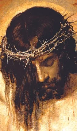 Christ on the Cross Holy Card