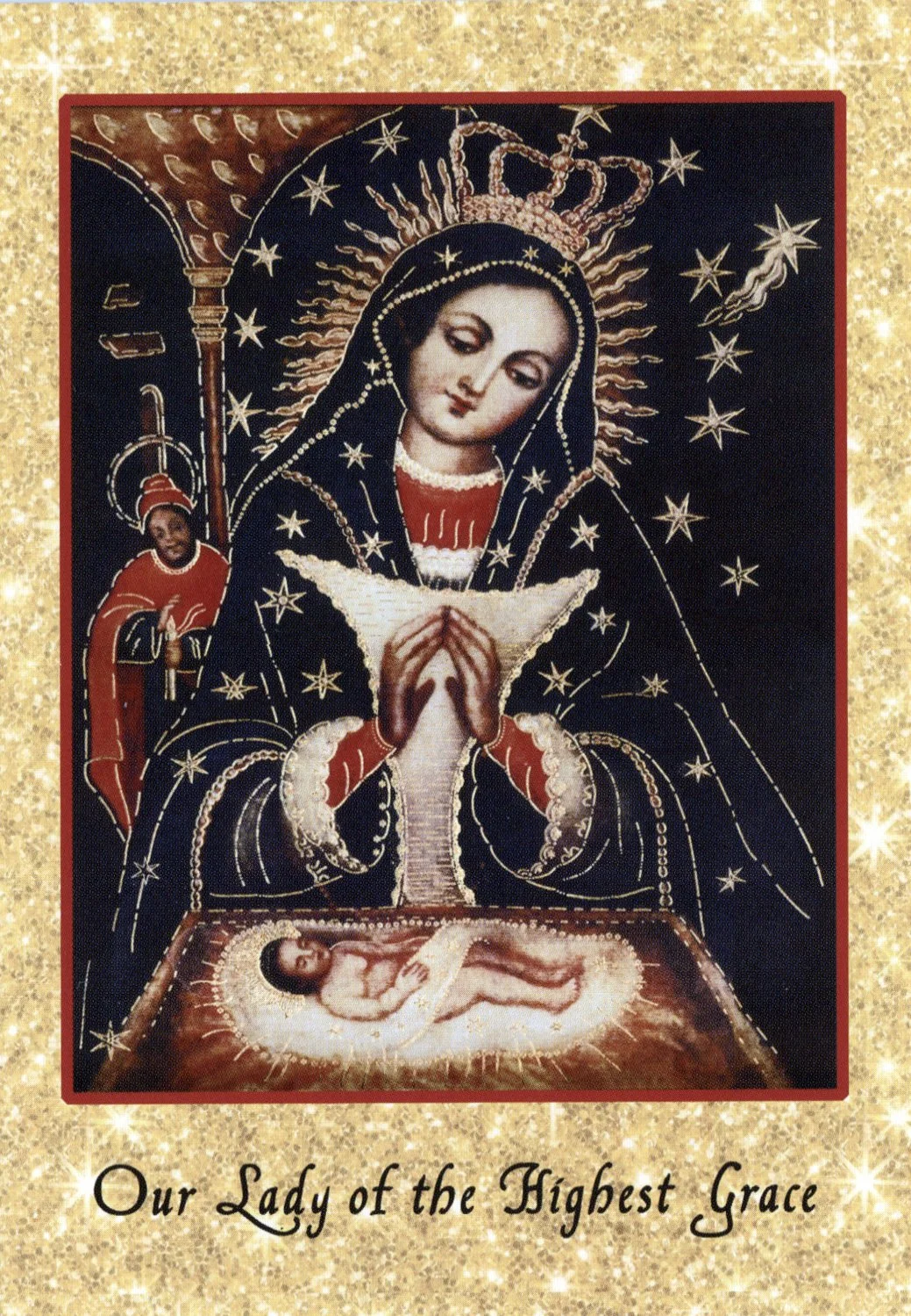 Our Lady of the Highest Grace (Altagracia) Holy Card