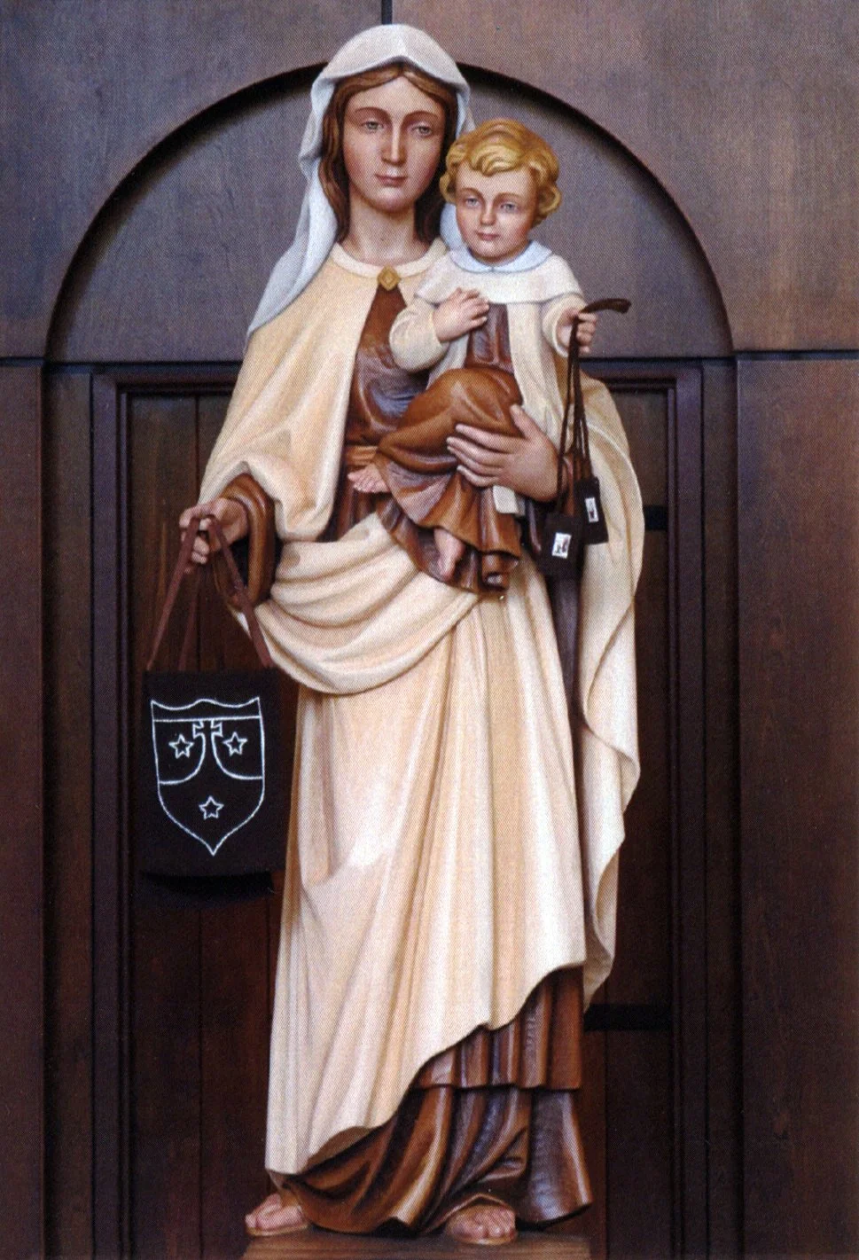 Our Lady of Mount Carmel Holy Card