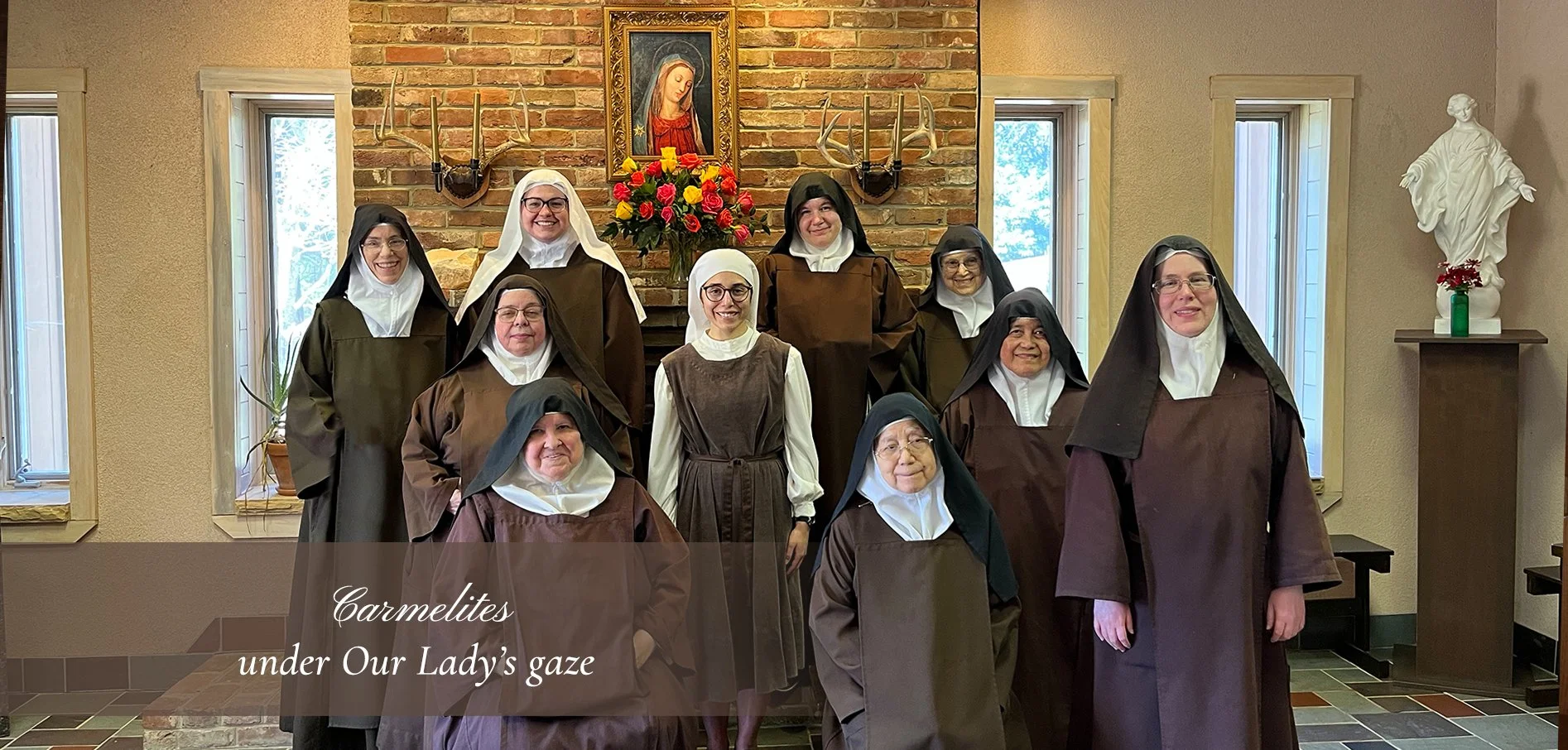 Carmelites Under Our Lady's Gaze