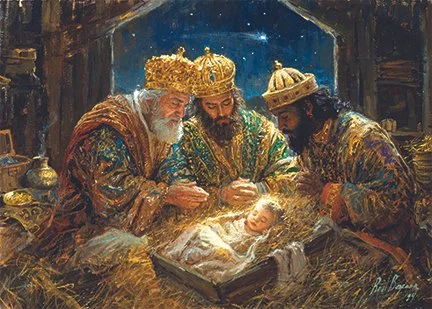 Adoration of the Magi Note Card