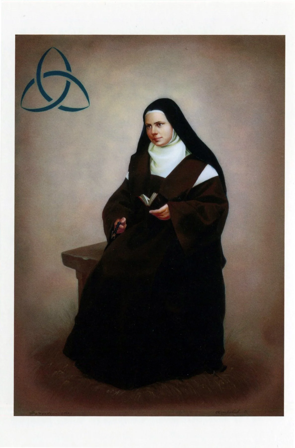 Elizabeth of the Trinity, OCD Holy Card