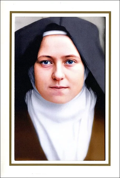 St. Thérèse digital color Note Card