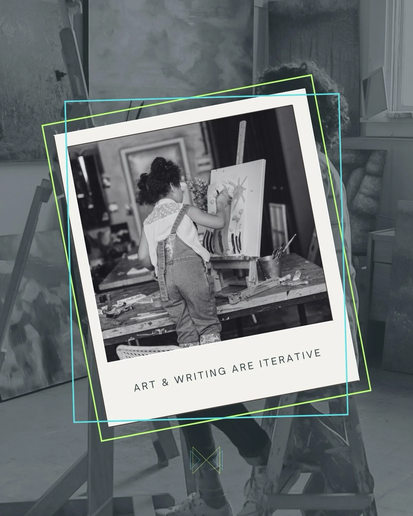 Raven was talking with her 8-year-old this weekend who loves art. 

Her kiddo wants to be an artist when she grows up, but she kept getting overwhelmed with big sad emotions when her pictures weren&rsquo;t coming out on the page like they looked in h
