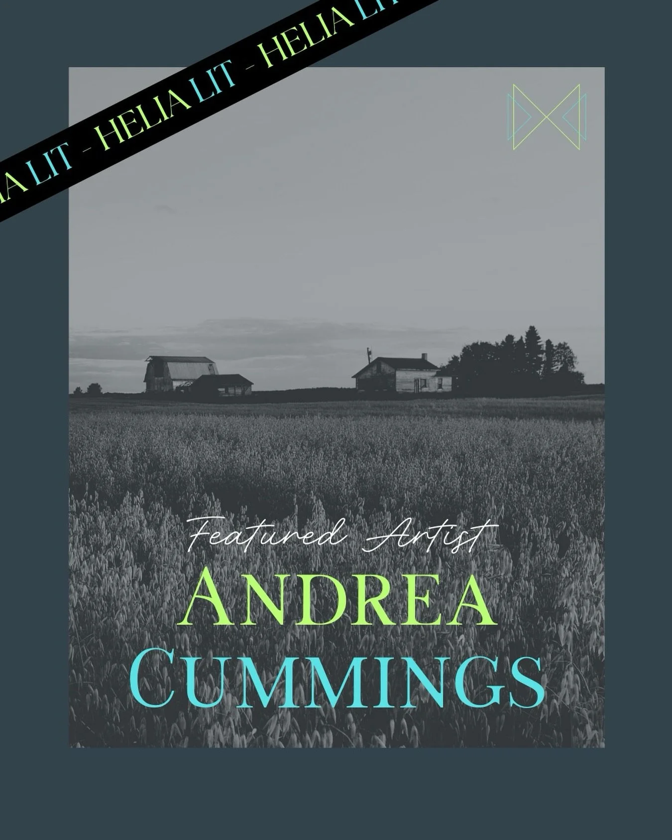 There are few things as potent as nostalgia, and artist Andrea Cummings taps into it in the most beautiful way with her new embroidery and appliqu&eacute; piece dropping on Helia Lit this Friday.

The piece is called Down Home, and it&rsquo;s created