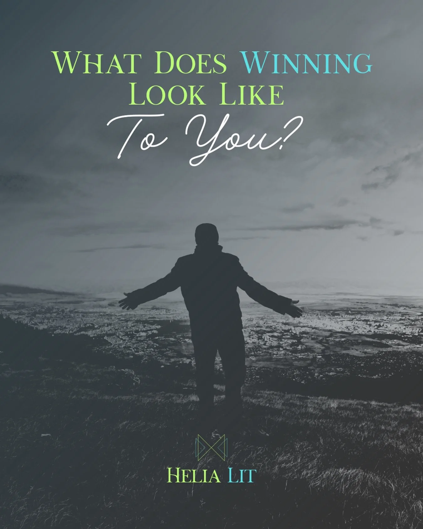 What does winning look like to you as a creative?

Because it doesn&rsquo;t always look the way you think it should. Some days the win is 1,000 words before noon. Some days it&rsquo;s standing in front of your canvas and actually making something. So