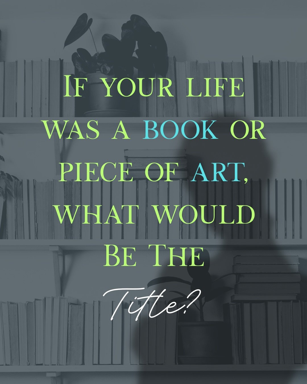 Every writer, artist, and photographer creates from somewhere real. Your worldview, your experiences, the things that shaped you whether you asked them to or not.

So we started thinking about what it would look like if our own lives were the work. I