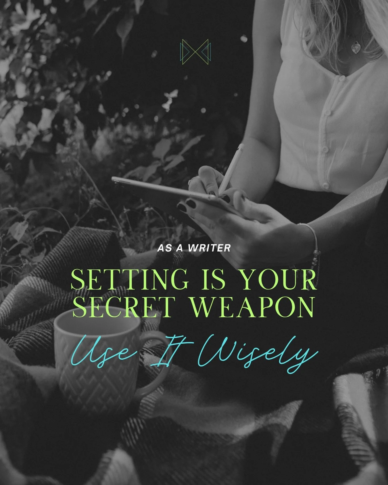 Send this to the writer who spends 45 minutes choosing one adjective for a tree. We know them. We love them (okay, we ARE them). ⤴️

The way you write about your setting sets the tone for your story.

For example, if your character is in the woods, t