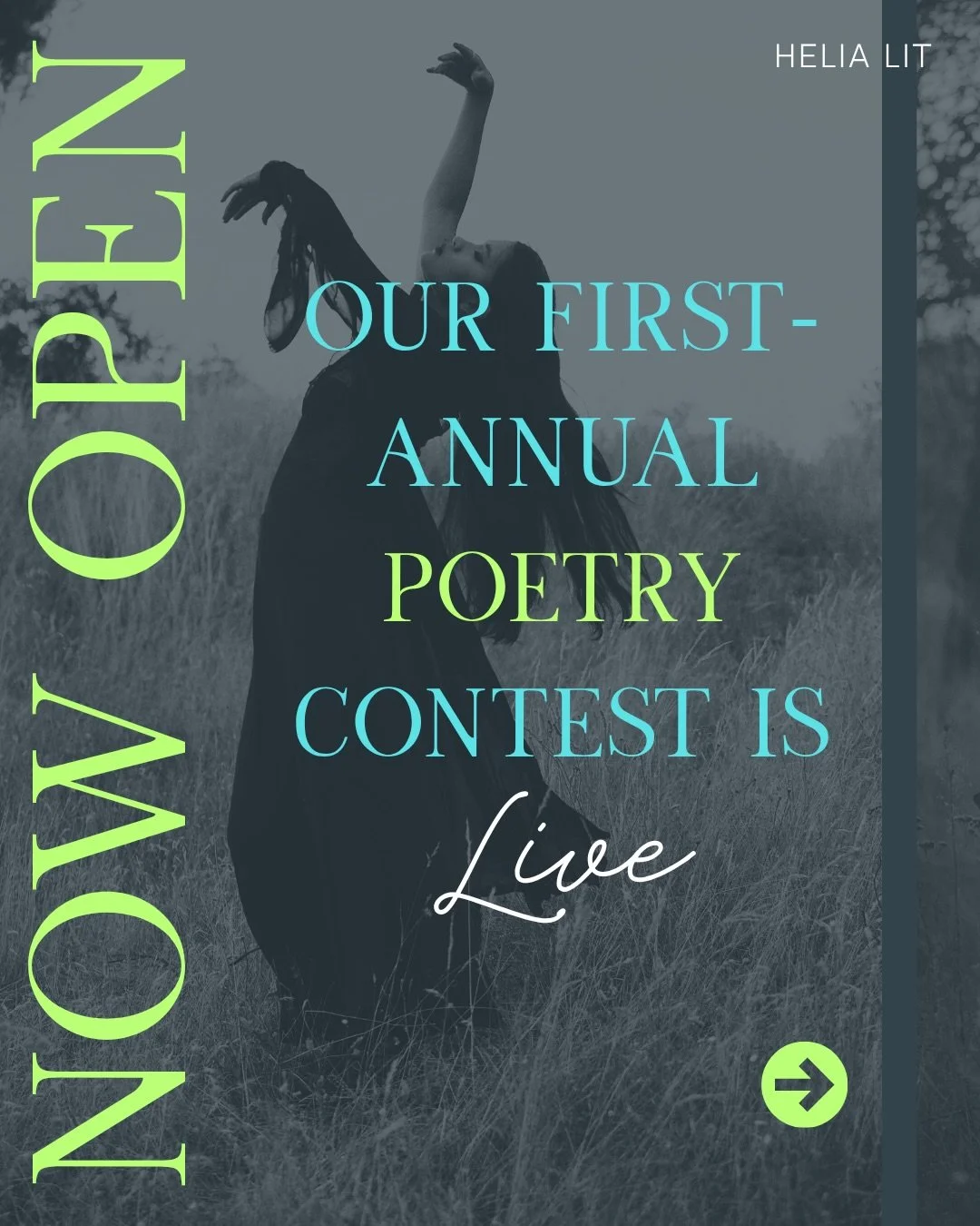 Helia Lit&rsquo;s first-ever poetry contest is officially open.

The Season of the Witch runs from October 2 through December 1, 2026, and we&rsquo;re intentionally leaving the theme broad because we don&rsquo;t want one version of the witch.

Accord