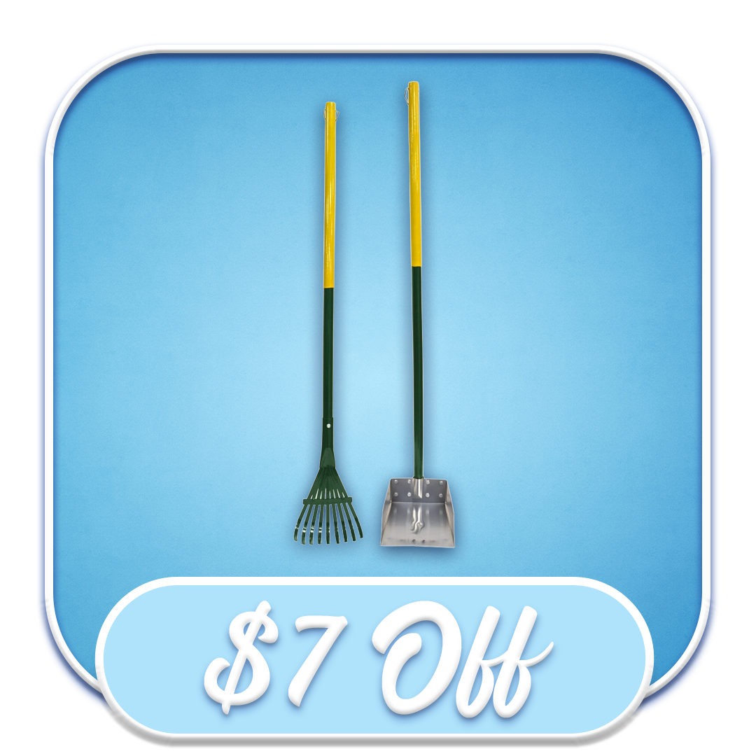 #32503 Four Paws - Small Rake & Pan Set