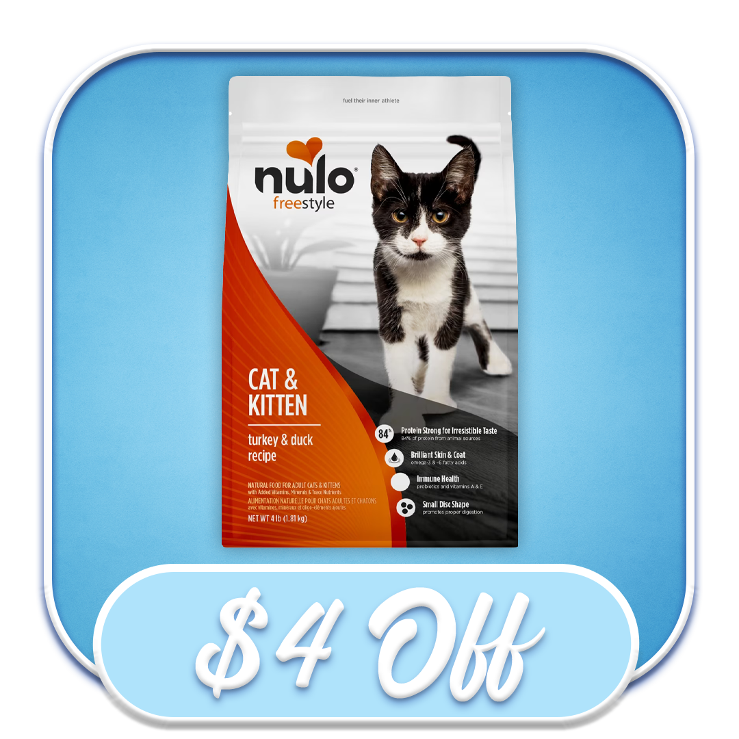 #37837 - Nulo FreeStyle Grain Free Turkey & Duck 5lb Dry Cat Diet