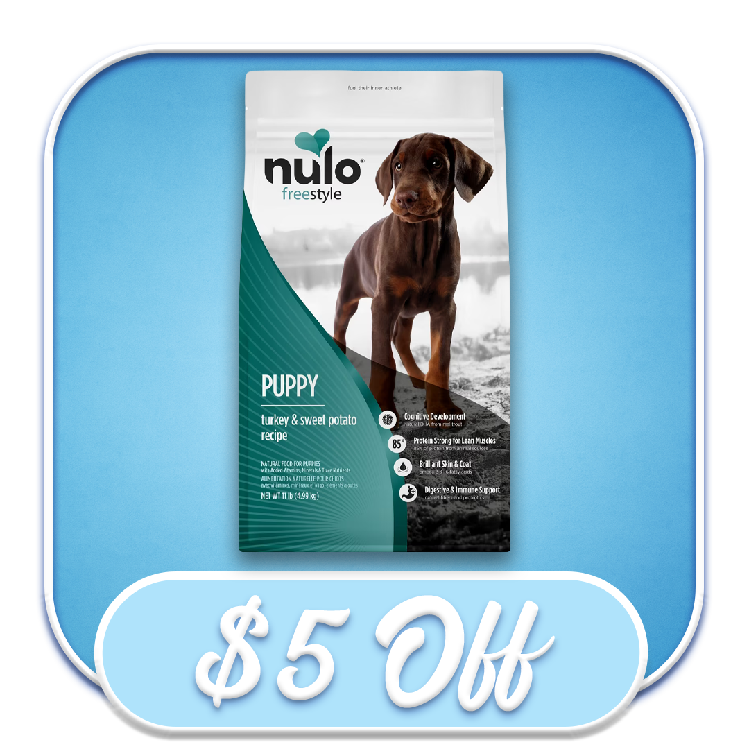 #37811 - Nulo FreeStyle Puppy Turkey & Sweet Potato Recipe 11lb Dry Dog Diet