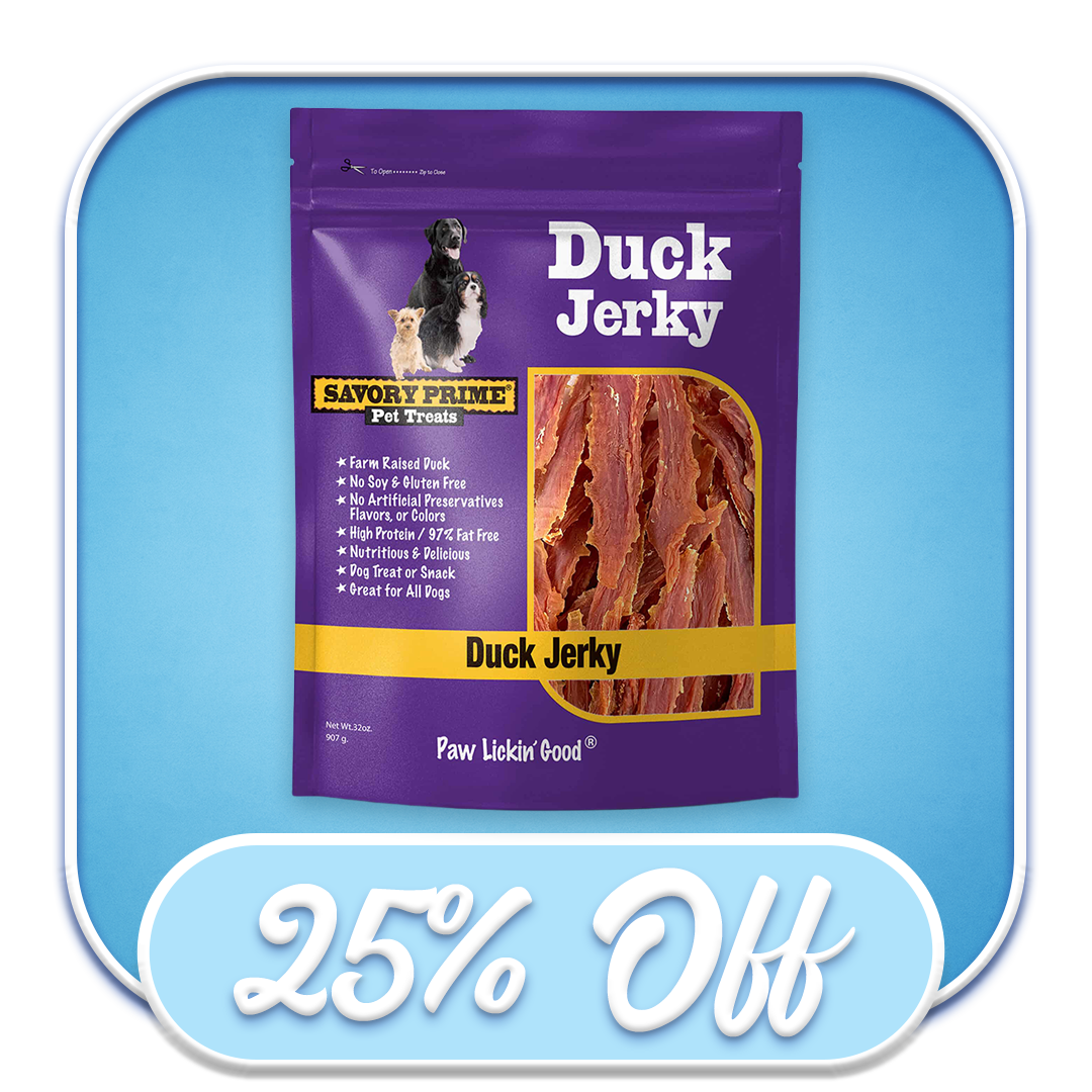 #47163 Savory Prime - Duck Jerky 16oz