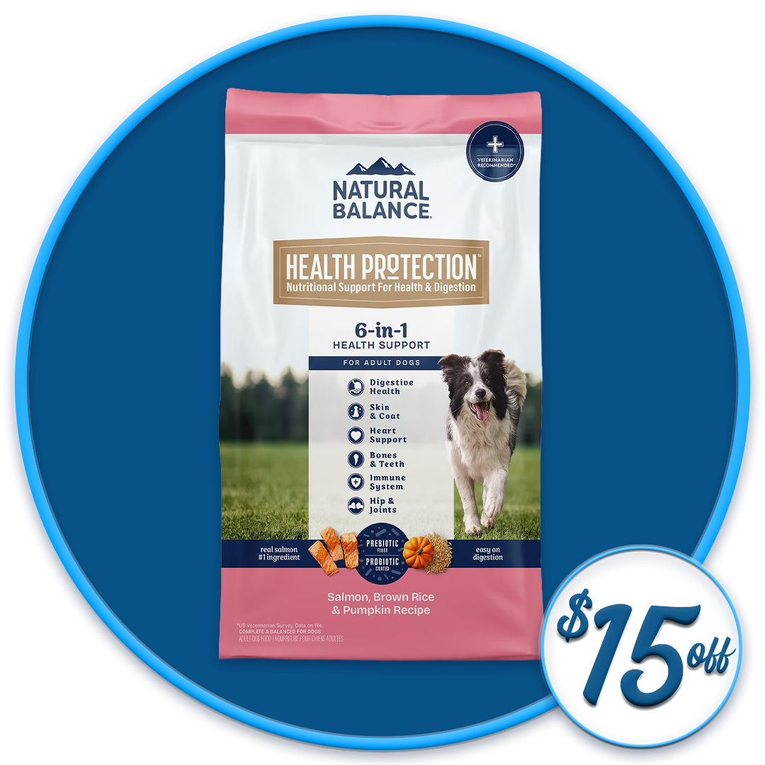 #52301 - Health Protection Salmon, Brown Rice & Pumpkin Dry Dog Food Diet 24lb 