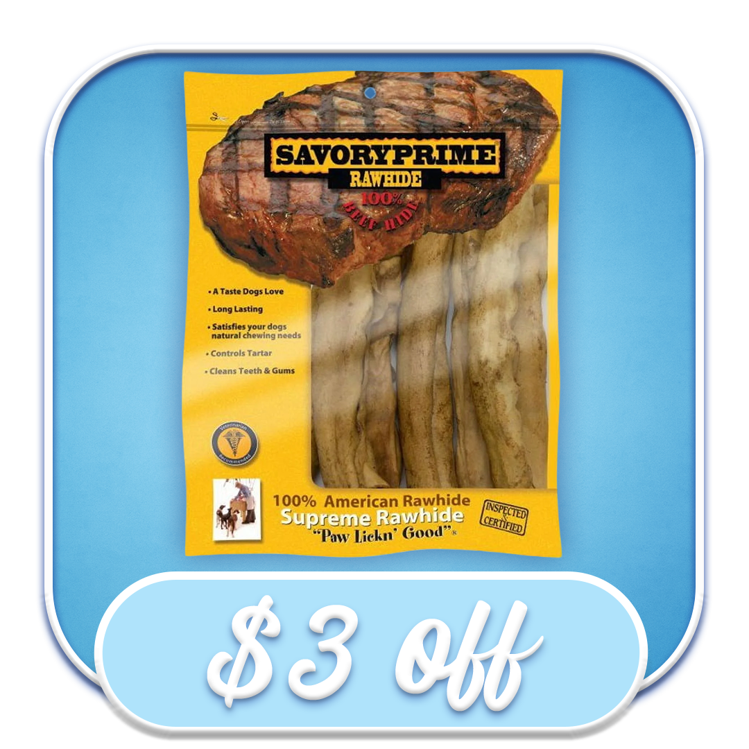 #51462 Savory Prime - Supreme Rawhide Retriever Rolls Chicken 7pk 