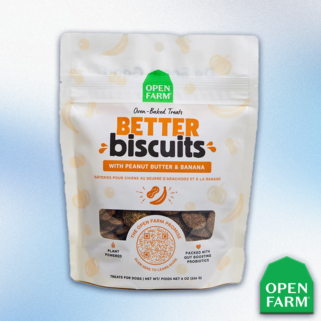 Open Farm - Better Biscuits Peanut Butter and Banana