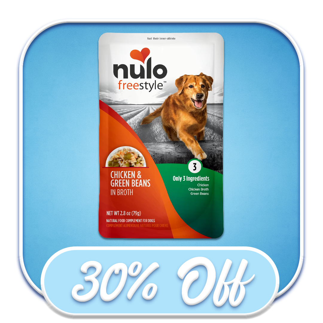 #39897 Nulo - Freestyle Chicken & Green Beans in Broth 2.8oz Wet Dog Diet