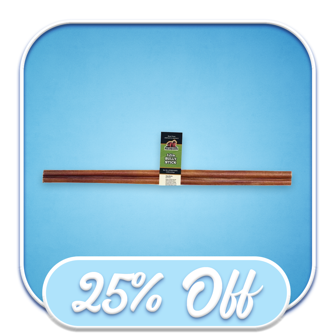 #40483 Redbarn - 12" Bully Stick