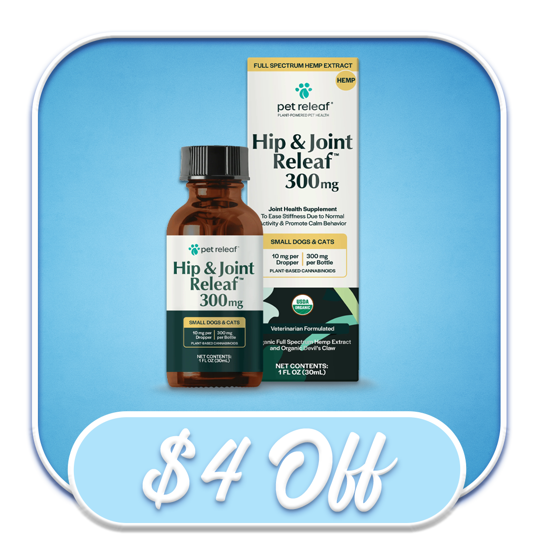 #49650 Pet Releaf - Hip & Joint 300mg CBD Oil