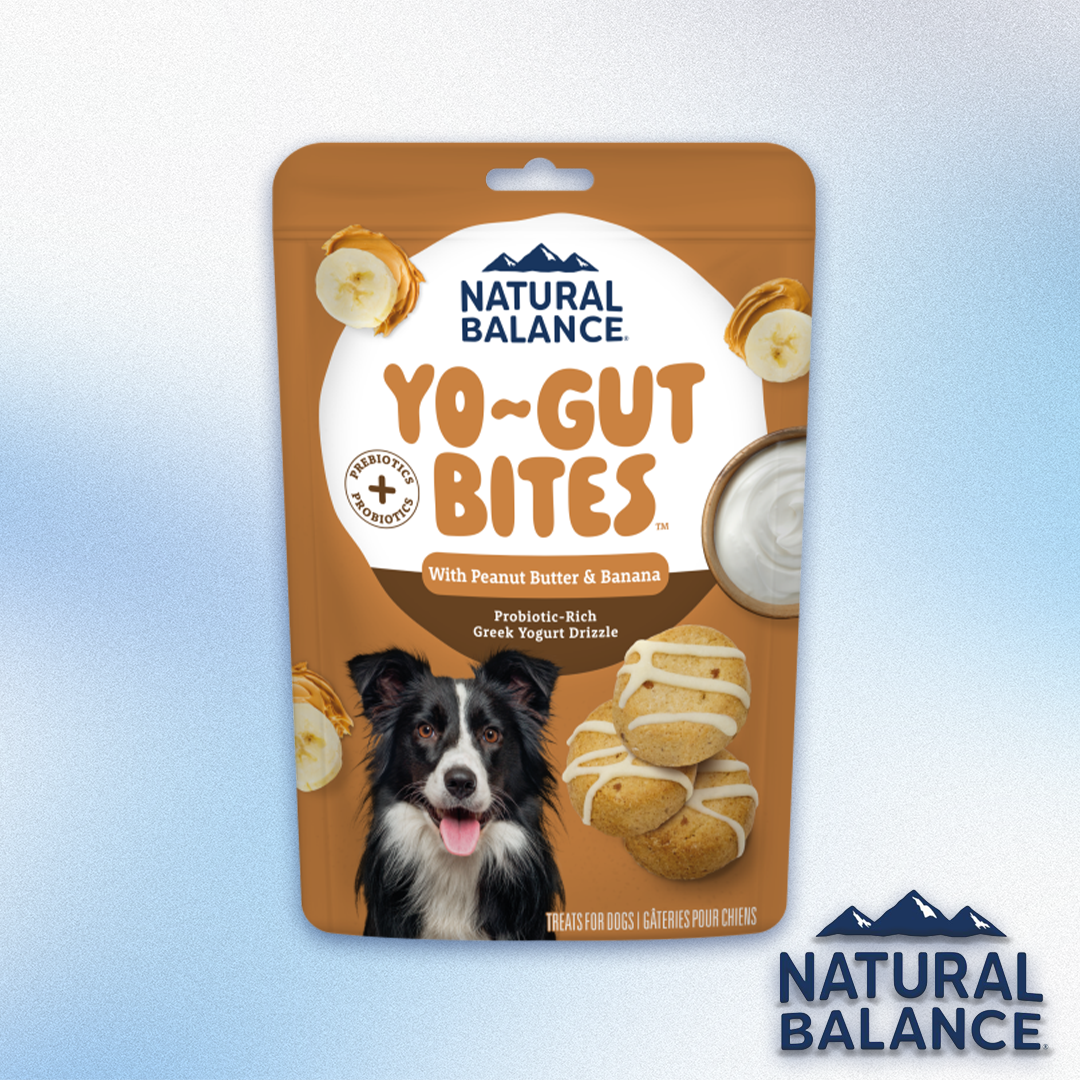 Natural Balance - Yo-Gut Bites Peanut Butter & Banana (4.5oz & 10oz)