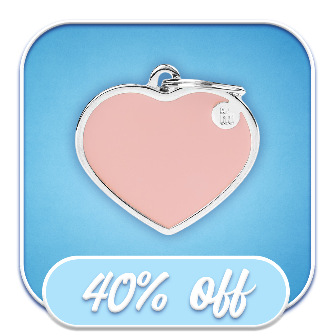 #46268 MyFamily - Handmade Large Heart Pink