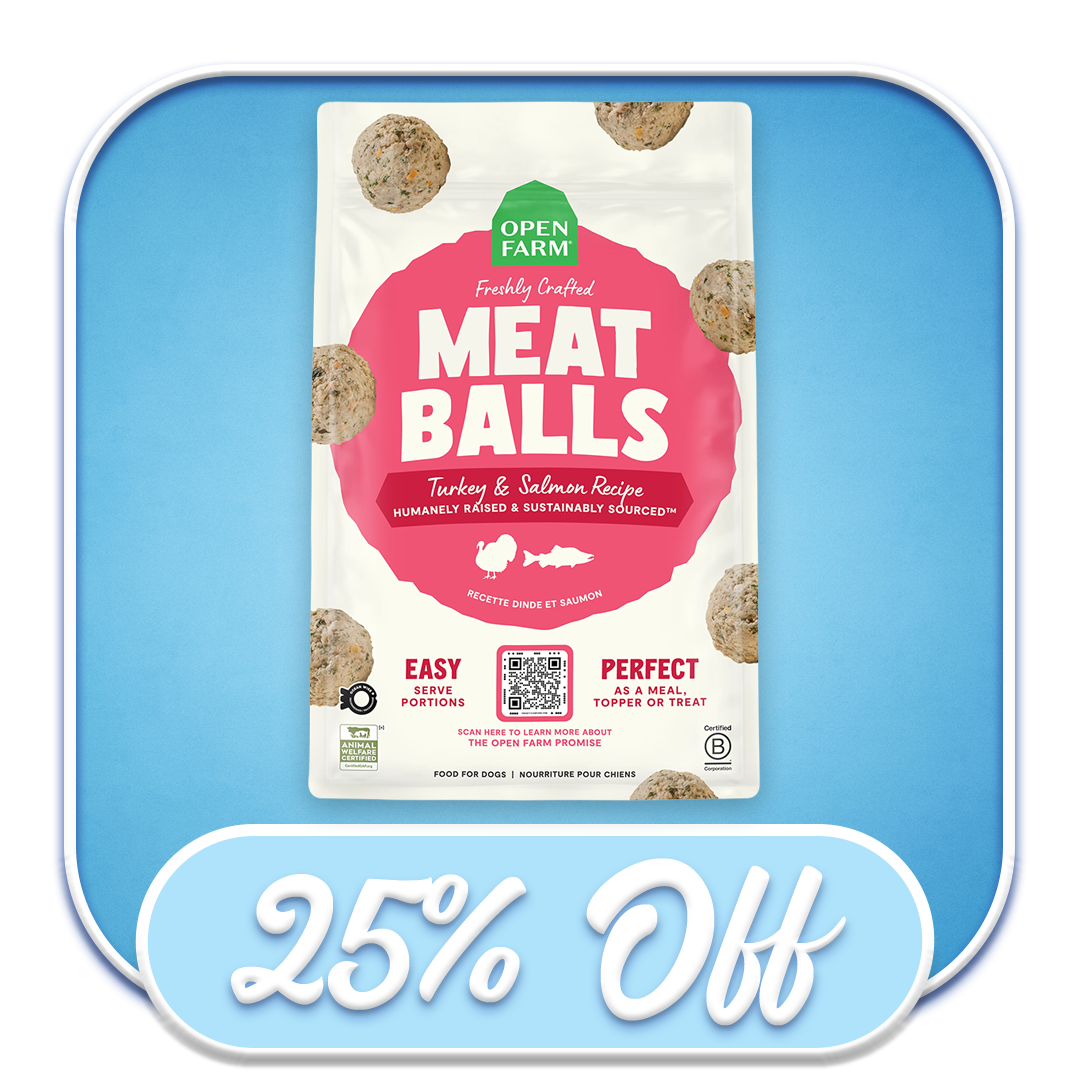 #51186 Open Farm - Turkey & Salmon Meat Balls