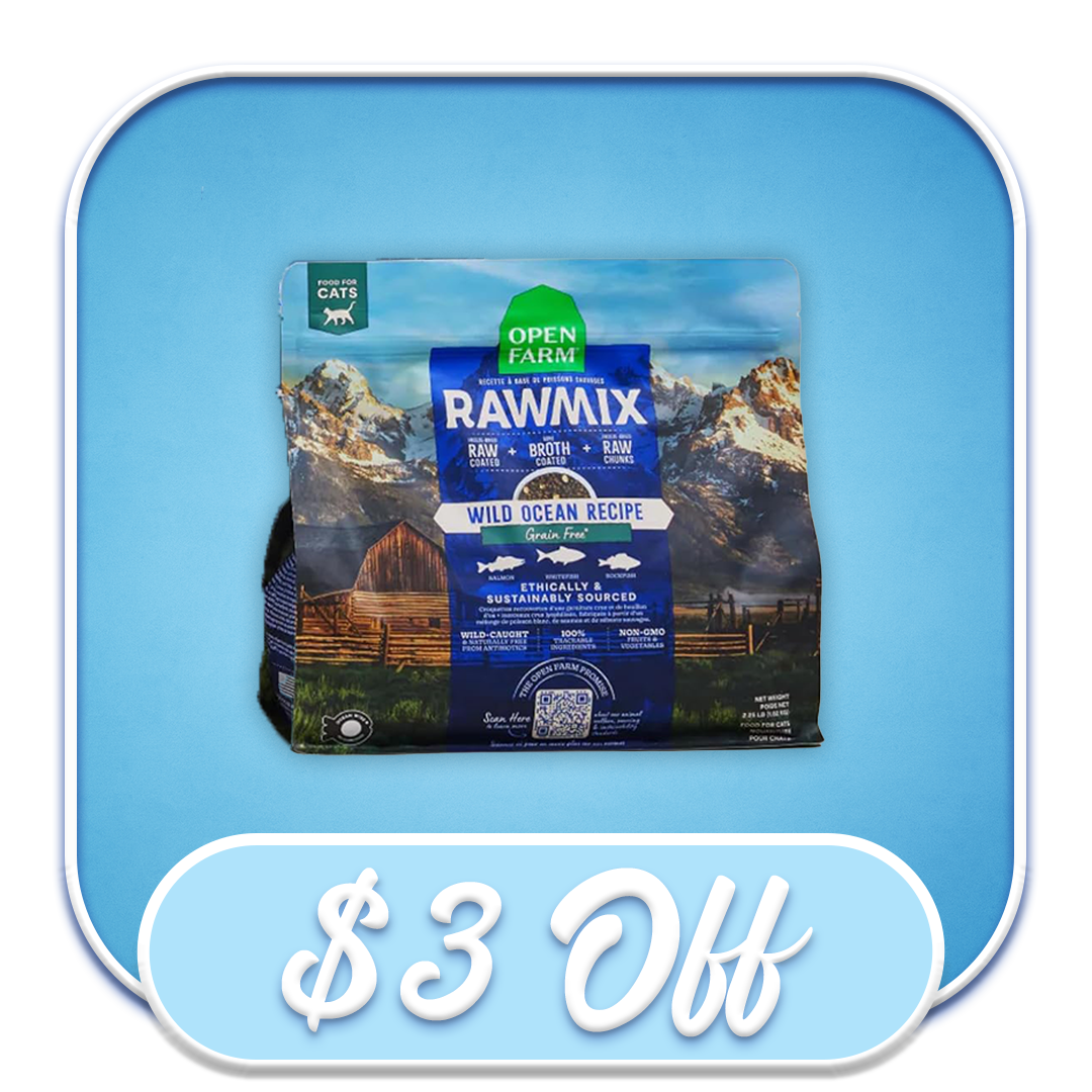 #50299 Open Farm - Wild Ocean Dry Cat Diet 2.25lb