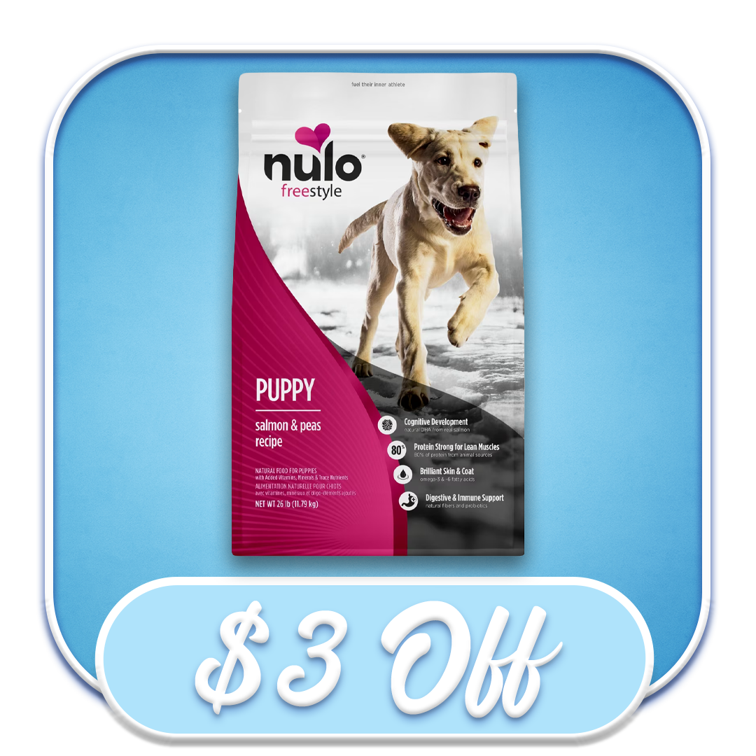#37807 - Nulo FreeStyle Puppy Salmon & Peas Recipe 4.5lb Dry Dog Diet