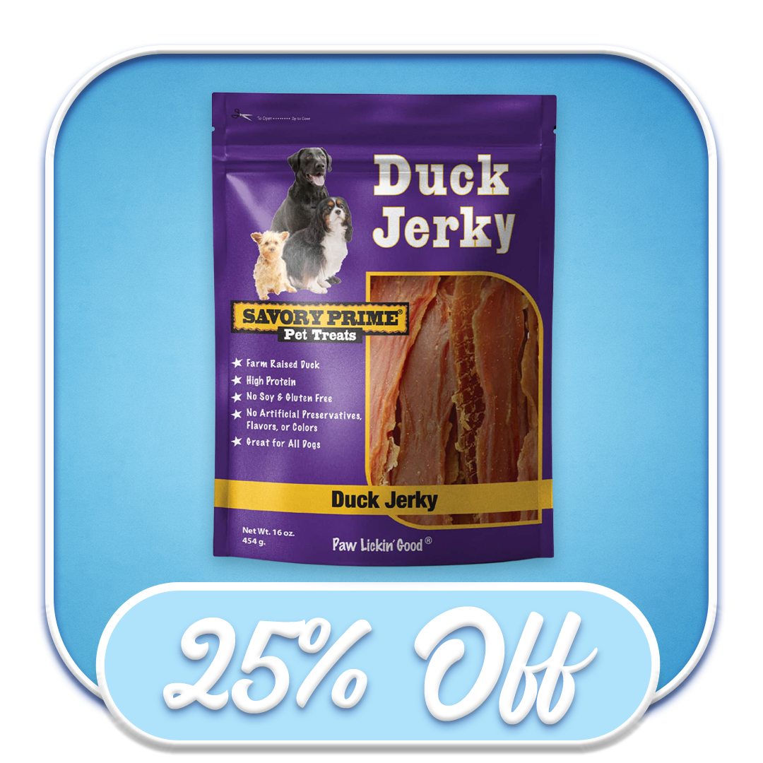 #51443 Savory Prime - Duck Jerky 32oz