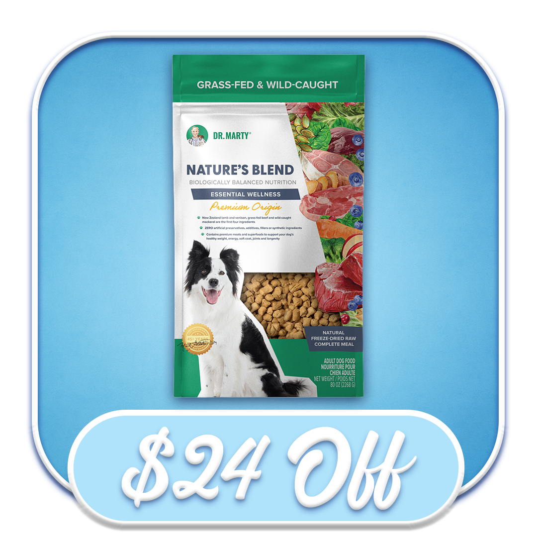 #51145 Dr. Marty Premium Origin 80oz Freeze-Dried Dog Diet