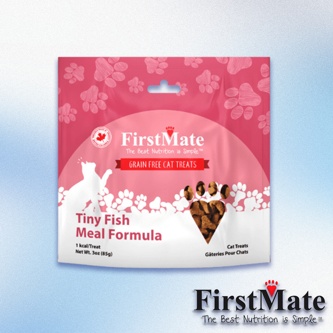 FirstMate - Tiny Fish Meal Formula Grain-Free Cat Treats (3oz)