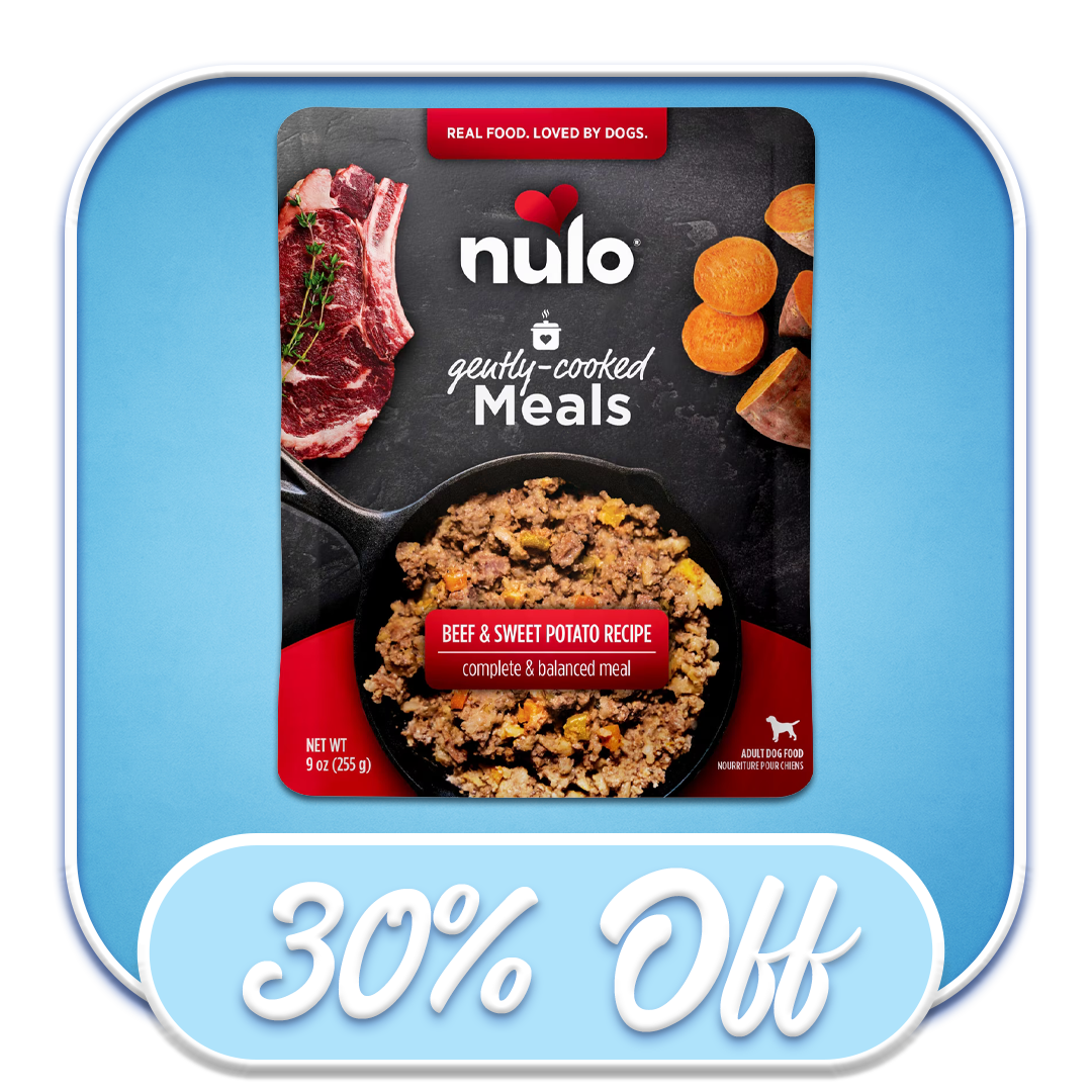 #49334 Nulo - Gently Cooked Meals Beef & Sweet Potato 9oz Wet Dog Diet